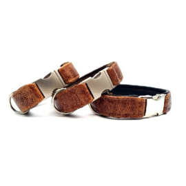 Halsband Bruin Vintage Verstelbaar