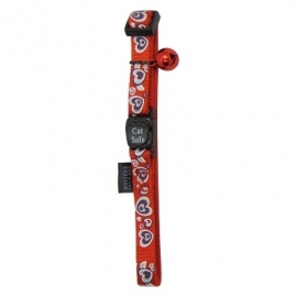 Catsafe Hearts rood