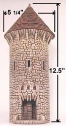 TAB190 - Fieldstone Conical Circular Tower