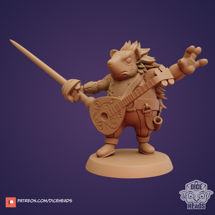 DHB-080 - Hedgehog Bard