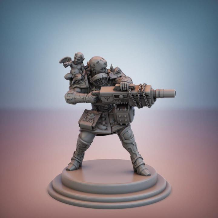 ZBS-041 - Adepts of Asmodeus - Heavy Machinegun
