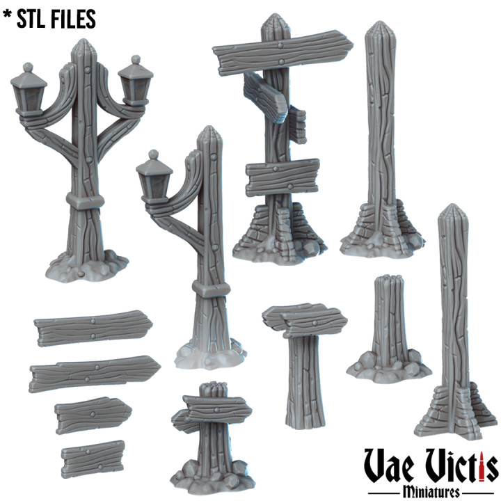 VVM-A151 - Signs and LampPost
