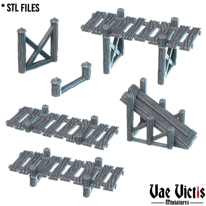 VVM-A218 - Wooden Footbridge