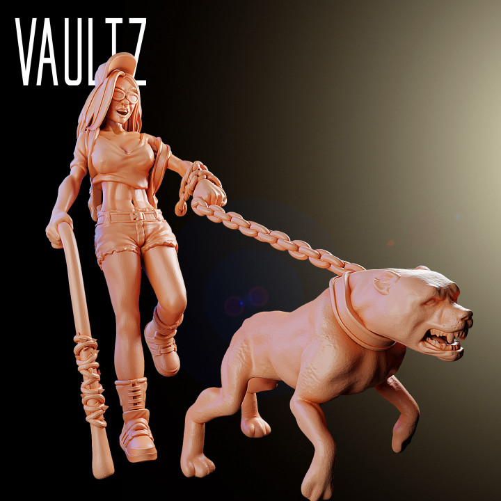 VM-071 - Survivor Taylor with her Dog