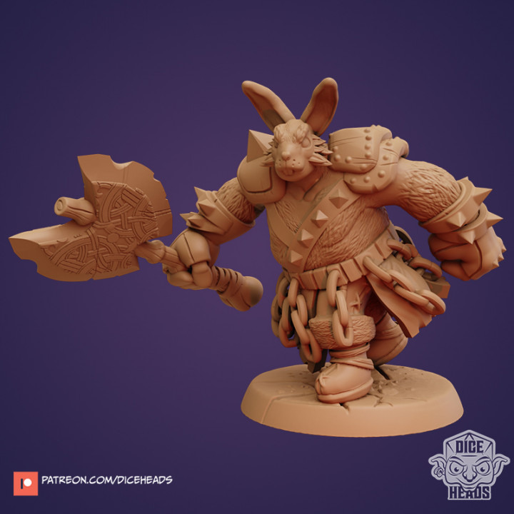 DHB-085 - Rabbit Barbarian