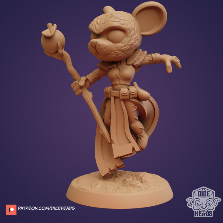 DHB-014 - Mousefolk Druid