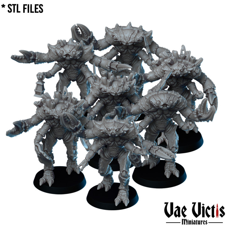 VVM-A258 - Crab Folk (8 miniatures)
