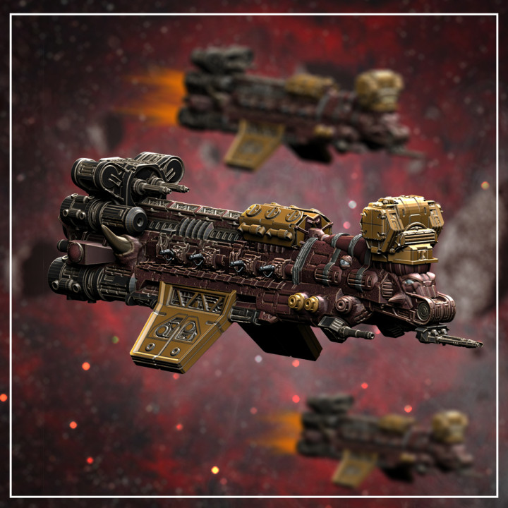 ZBS-028 - Cult Guard Battlecruiser
