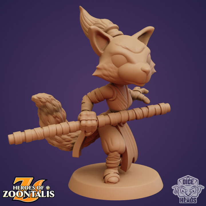 DHB-052 - Kitsune Monk