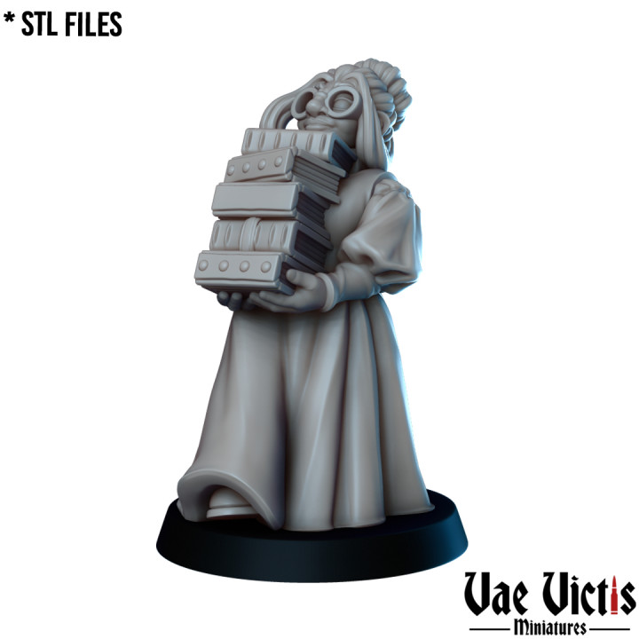 VVM-A263 - Dwarf Librarian