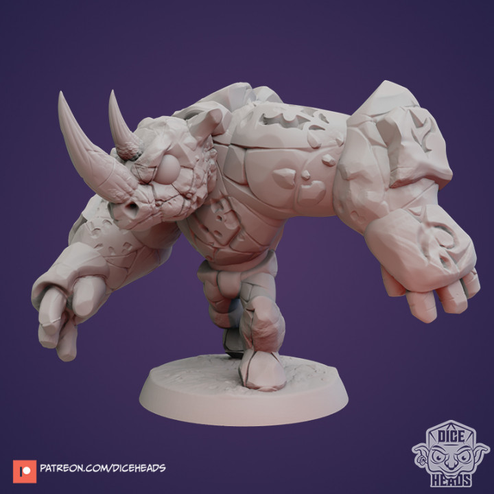 DHB-061 - Rhino Stone Golem