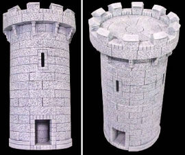 TAB133 - Gothic Circular Tower