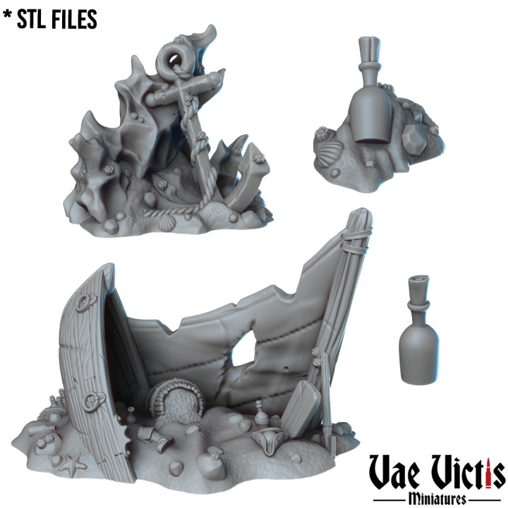VVM-A257 - Anchor and Sea Scatter