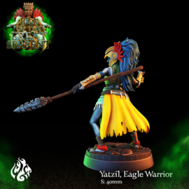 CG-A033- Yatzil, Eagle Warrior