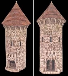 TAB190 - Fieldstone Conical Circular Tower