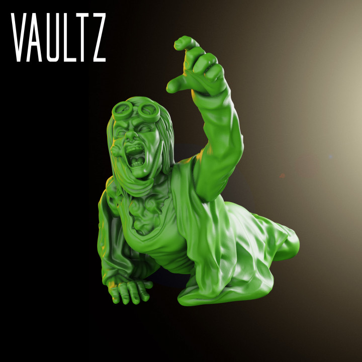 VM-047 - Zombie Toxic Scientist Crawler