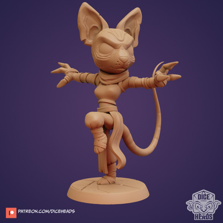 DHB-043 - Sphinx Cat Monk