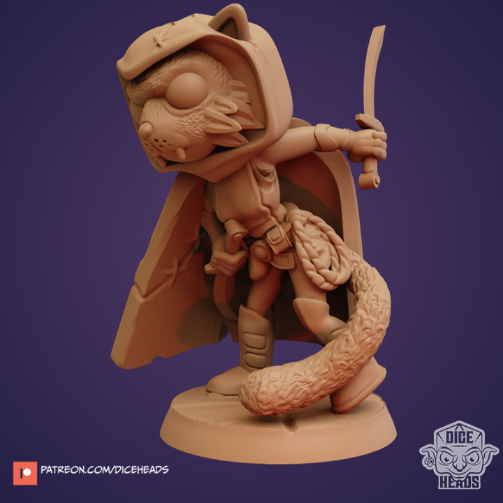 DHB-001 - Catfolk Rogue