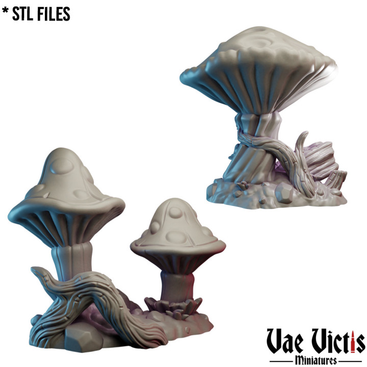 VVM-A301 - Giant Mushrooms
