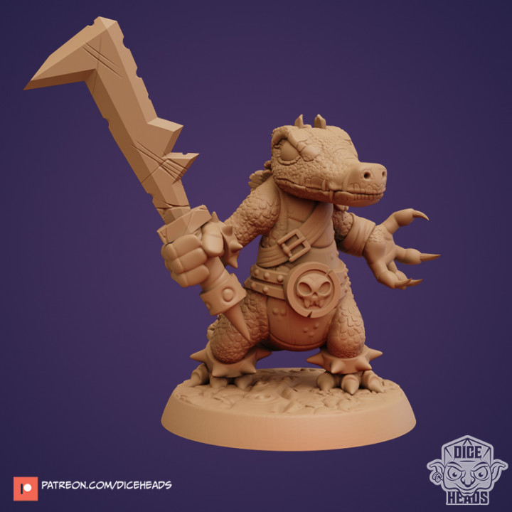 DHB-048 - Croc Barbarian