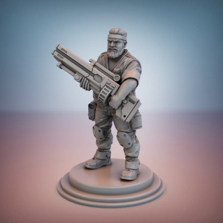 ZBS-104 - Falcon - MachineGun Specialist