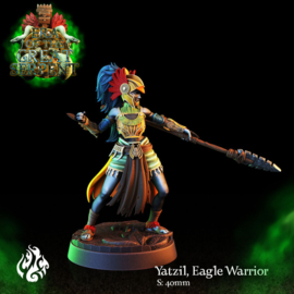 CG-A033- Yatzil, Eagle Warrior