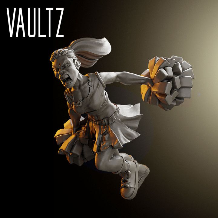 VM-030 - Zombie Cheerleader Running