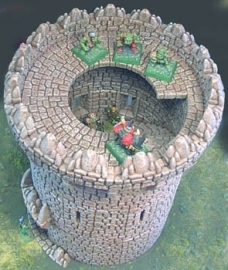 TAB132 - Fieldstone Large Circular Tower