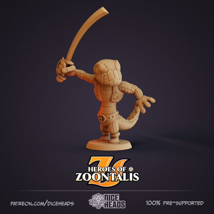 DHB-098 - Lizard Pirate
