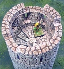 TAB135 - Fieldstone Circular Tower