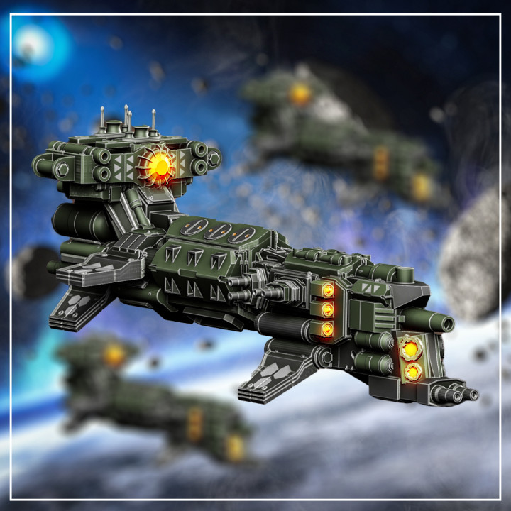 ZBS-018 - Sanctus Manipulus Battlecruiser