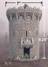 TAB132 - Fieldstone Large Circular Tower