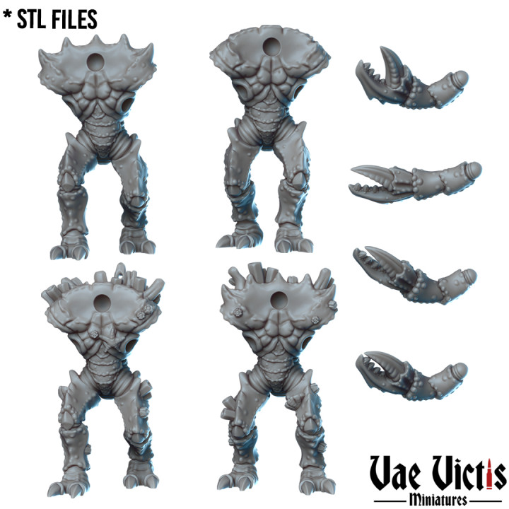VVM-A258 - Crab Folk (8 miniatures)