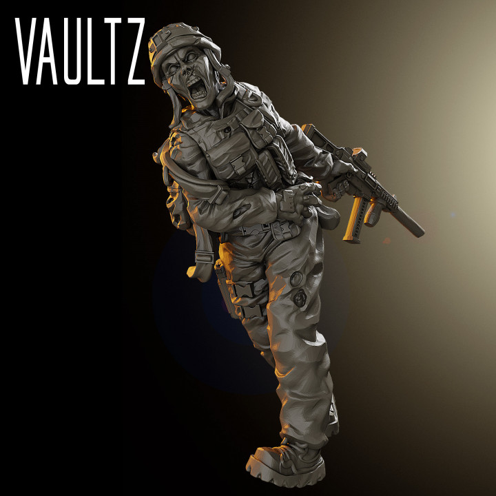 VM-089 - Woman Soldier Zombie 03