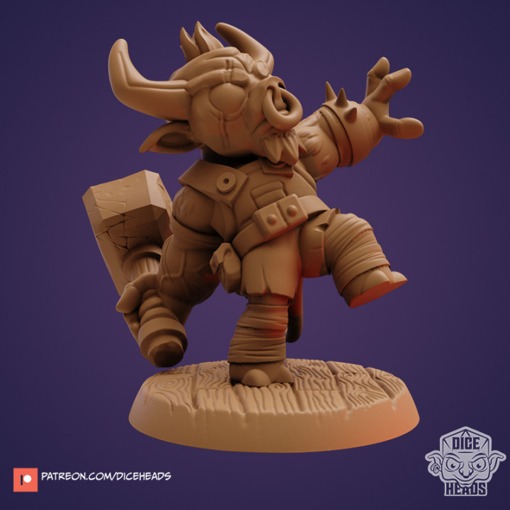 DHB-022 - Minotaur Barbarian
