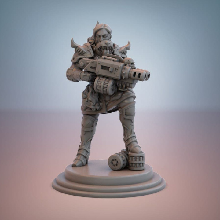 ZBS-040 - Adepts of Asmodeus - Heavy AP Rifle