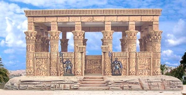 TAB163 - Egyptian Temple 01