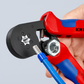 Knipex  97 53 14 Zelfinstellende krimptang voor adereindhulzen