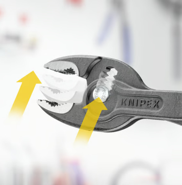 Knipex TwinGrip Voor- en zij-grijptang 82 02 150