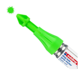 Edding Marker diepe gaten - markeer spray 8870