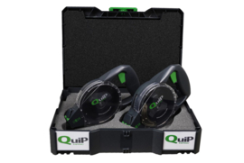 QuiP25 en QuiP38 afplaktape dispensers in Systainer