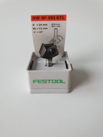 FESTOOL KEERMES-FASEFREES HW 22° D 24/12 S8 OFK 700 491671