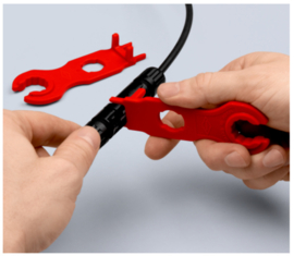 Knipex 97 49 66 2 Montage gereedschapset  zonne-energieconnector