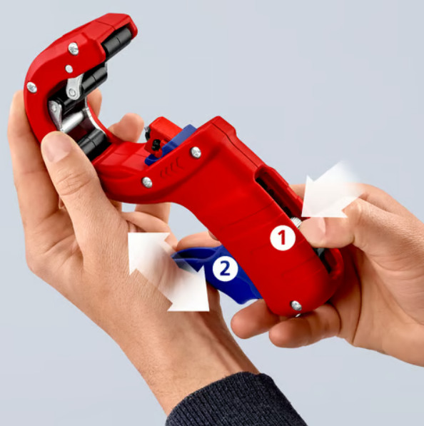 Knipex DPT50 Buizensnijder voor dikwandige kunststof buizen 90 23 02 BK