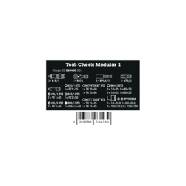 Wera Tool-Check Modular 1, 21‑delig 05049000001