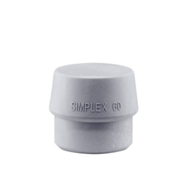 Halder Hamer dop SIMPLEX, TPE-mid, grijs, Ø 60  3203.060