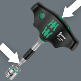 Wera Kraftform Kompakt 400 RA Set 2, 9-delig 05023470001