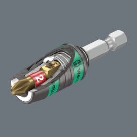Wera 887/4 RR SB Rapidaptor universele bithouder met ringmagneet, 1/4" x 57 mm