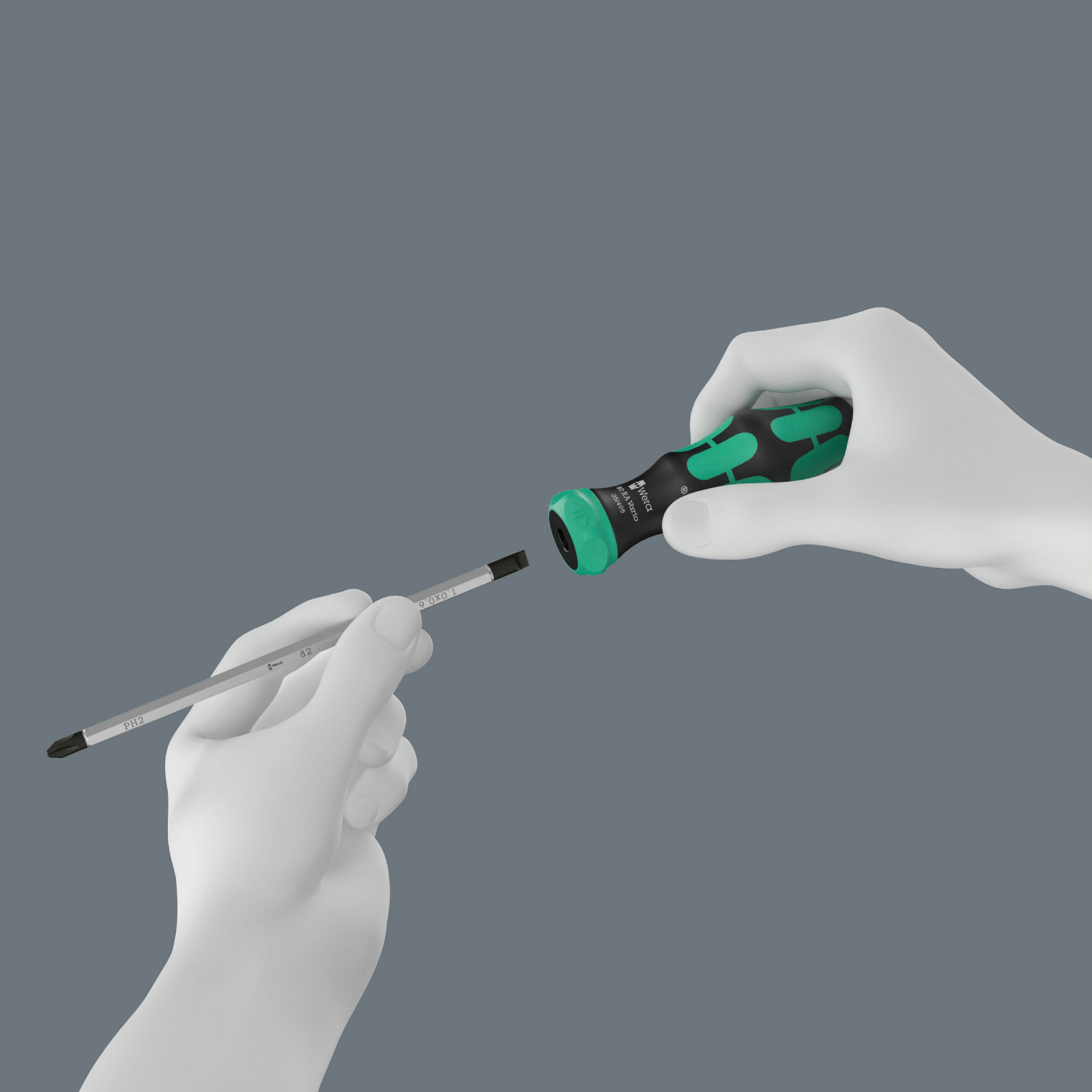 Wera Kraftform Kompakt Vario RA, 7‑delig 05051540001