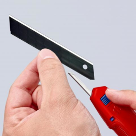 Knipex 90 10 165 BK Universeel mes CutiX